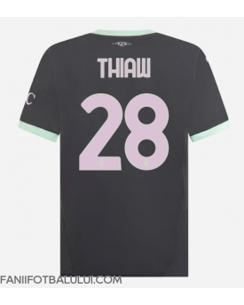 AC Milan Malick Thiaw #28 Tricou Fotbal Replică 2024-25 Barbati Treilea